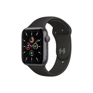 Apple Watch SE 40MM Space Gray Aluminum GPS – Black Sport Band