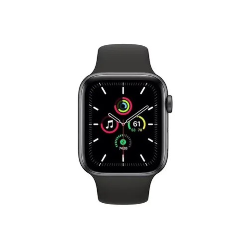 Apple Watch SE 40MM Space Gray Aluminum GPS - Black Sport Band