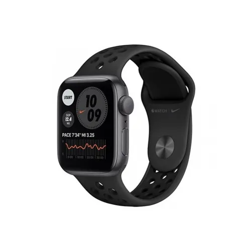 Apple Watch SE Nike 44MM Space Gray Aluminum GPS - Anthracite/Black Nike Sport Band