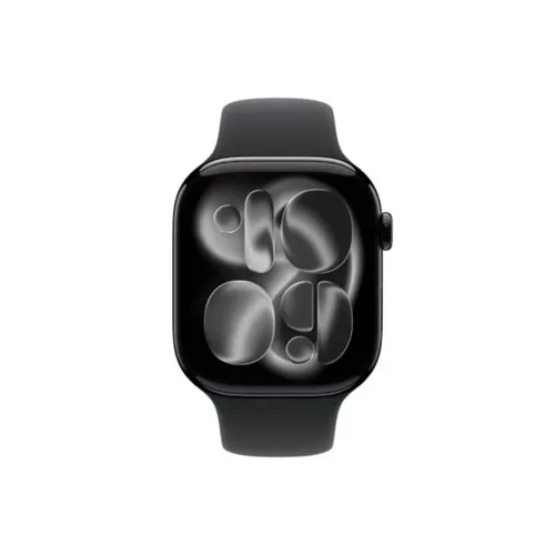 Apple Watch Series 11 42MM Jet Black Aluminum GPS – Black Sport Band