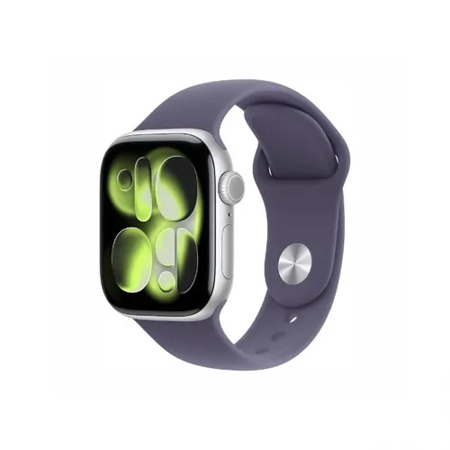 Apple Watch Series 11 42MM Silver Aluminum GPS – Purple Fog Sport Band
