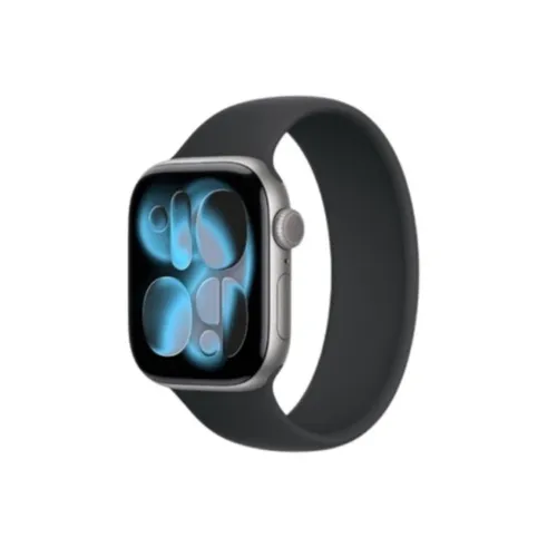 Apple Watch Series 11 42MM Space Gray Aluminum GPS – Black Solo Loop Band