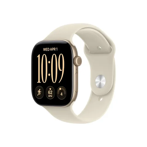 Apple Watch Series 12 42MM Light Gold Aluminum GPS Sand Sport Band