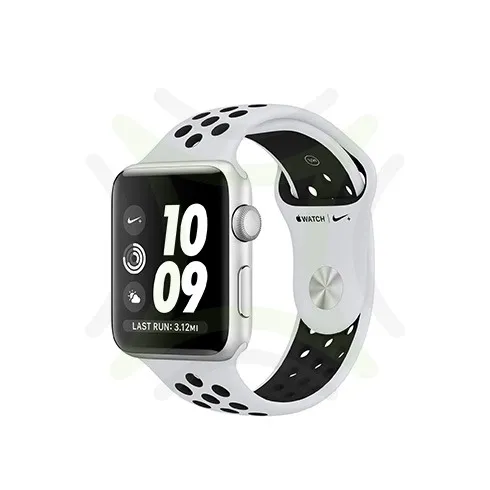 Apple Watch Series 3 38MM Nike+ Silver - White Sport Band