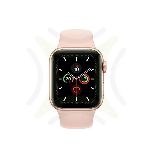 Apple Watch Series 5 40MM Gold Aluminum GPS - Pink Sand Sport Band