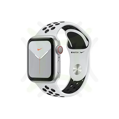 Apple Watch Series 5 Nike 40MM Silver Aluminum GPS - Nike Sport Band
