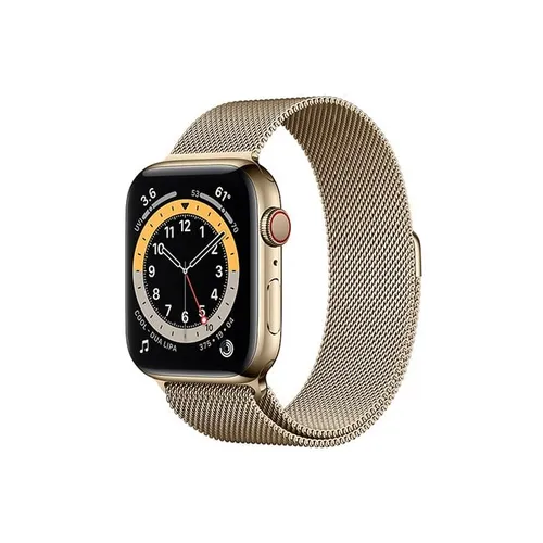 Apple Watch Series 6 40MM Gold Stainless Steel GPS + Cellular - Gold Milanese Loop