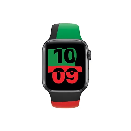 Apple Watch Series 6 40MM Space Gray Aluminum GPS - Black Unity Sport Band