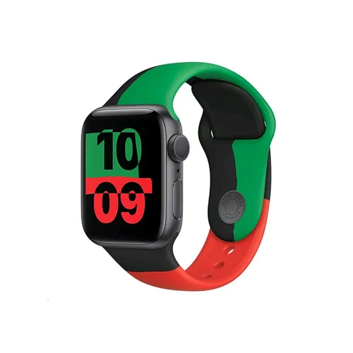 Apple Watch Series 6 40MM Space Gray Aluminum GPS - Black Unity Sport Band