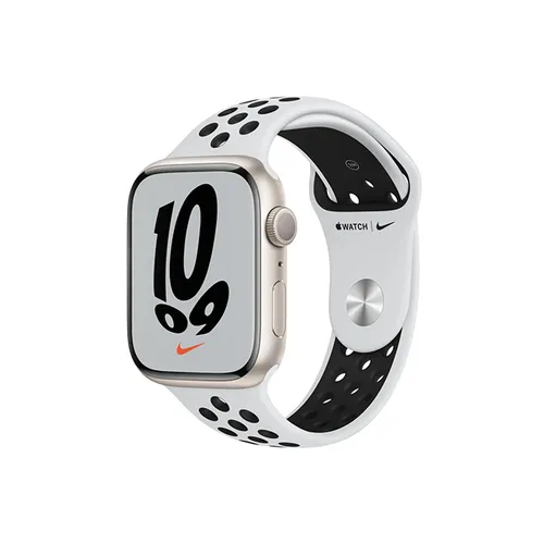 Apple Watch Series 7 Nike 45MM Starlight Aluminum GPS - Starlight Sport Band