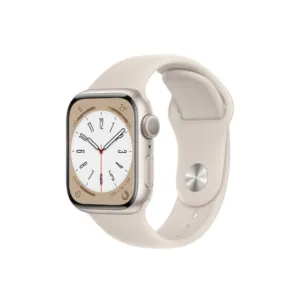 Apple Watch Series 8 41MM Starlight Aluminum GPS – Starlight Sport Band