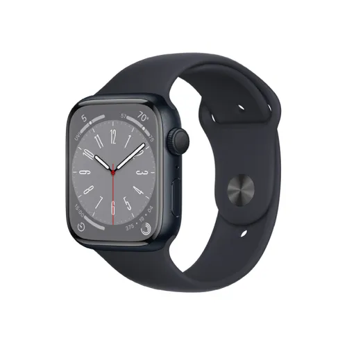 Apple Watch Series 8 45MM Aluminum GPS – Midnight Sport Band