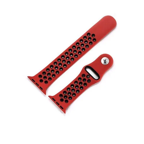 Apple Watch STRAPS - Black + Red