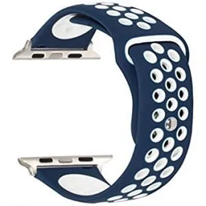 Apple Watch STRAPS - Blue + White