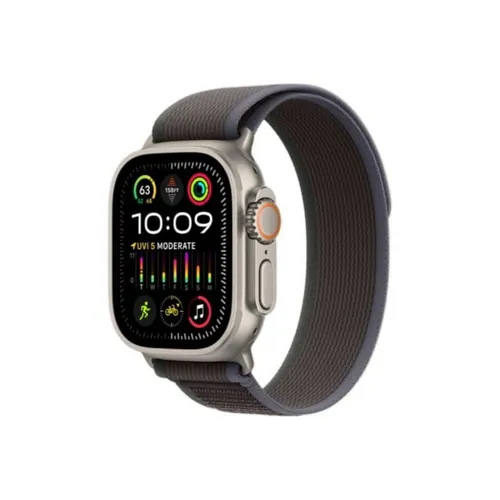 Apple Watch Ultra 2 49MM Titanium GPS + Cellular - Blue/Black Trail Loop Band