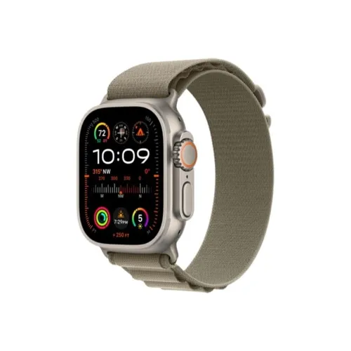 Apple Watch Ultra 2 49MM Titanium GPS + Cellular - Olive Alpine Loop Band
