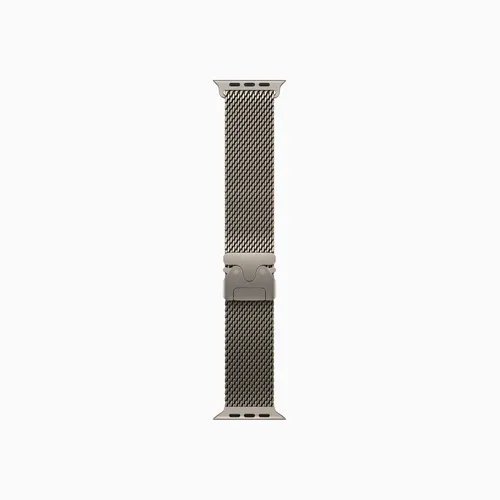 Apple Watch Ultra 2 Natural Titanium Case Milanese Loop