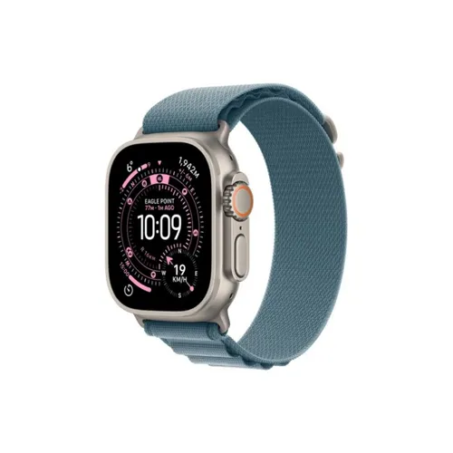 Apple Watch Ultra 3 49MM Natural Titanium Light Blue GPS + Cellular –  Light Blue Alpine Loop Band