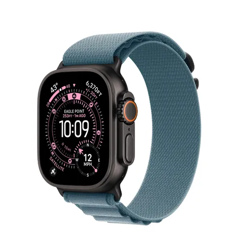 Apple Watch Ultra 3 — Black Titanium + Alpine Loop - GPS+Cellular