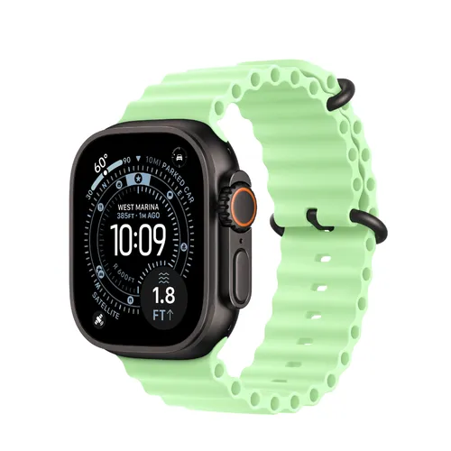 Apple Watch Ultra 3 — Black Titanium + Ocean Band - GPS+Cellular
