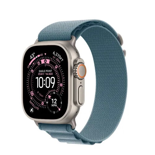 Apple Watch Ultra 3 — Natural Titanium + Alpine Loop - GPS+Cellular