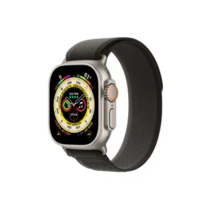 Apple Watch Ultra 49MM Titanium GPS + Cellular – Black/Gray Trail Loop Band