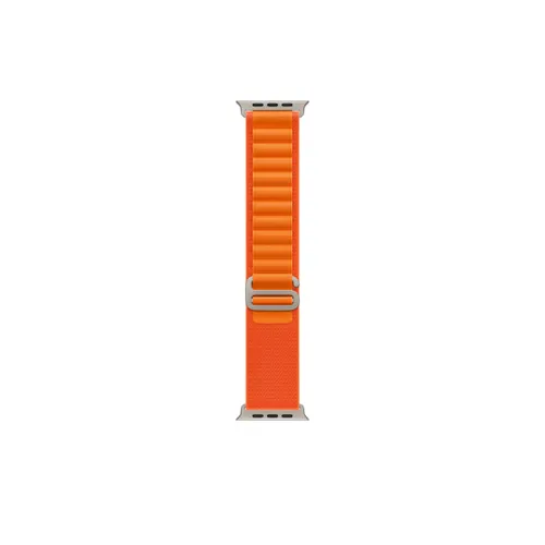 Apple Watch Ultra 49MM Titanium GPS + Cellular – Orange Alpine Loop Band