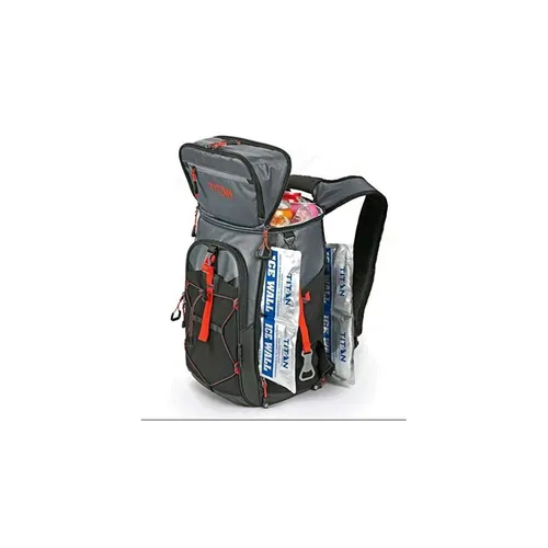 Arctic Zone Titan Deep Freeze Backpack Cooler Black/Gray/Red