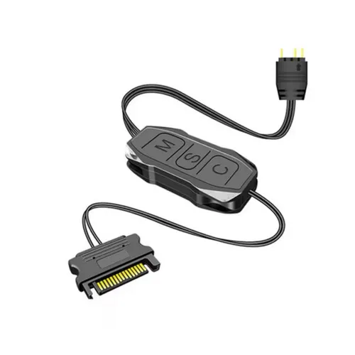 ARGB Controller 5V 3pin To SATA Power Supply Mini RGB Controller
