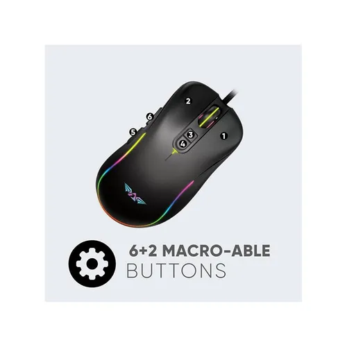 Armageddon Raven V Wired Gaming Mouse
