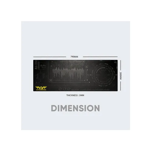 Armaggeddon 26 AS-33H Assault Gaming Mouse Mat