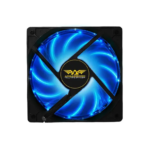 Armaggeddon Azure Blade LED 120 Mm Blue Cooling Fan
