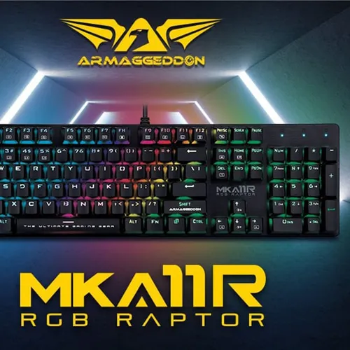 Armaggeddon MKA-11R Edition 2 Backlit Mechanical Gaming Keyboard