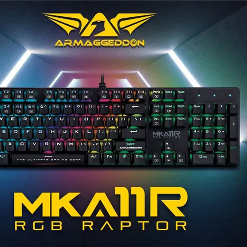 Armaggeddon MKA-11R Edition 2 Backlit Mechanical Gaming Keyboard