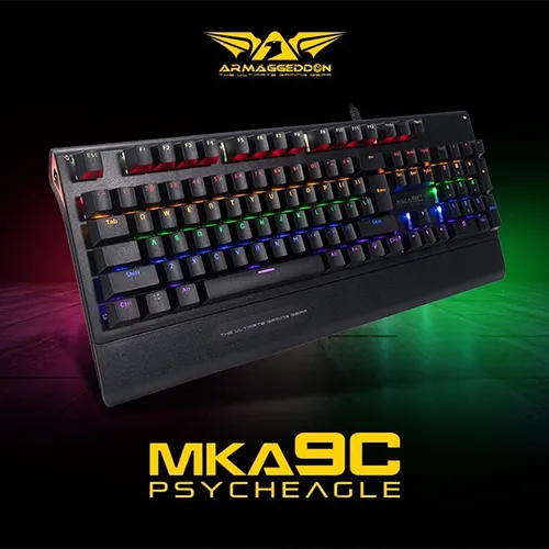 Armaggeddon MKA-9C PsychEagle Backlit Mechanical Gaming Keyboard