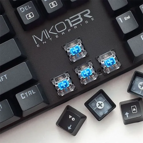 Armaggeddon MKO-13R RGB Enterprise Backlit Mechanical Gaming Keyboard