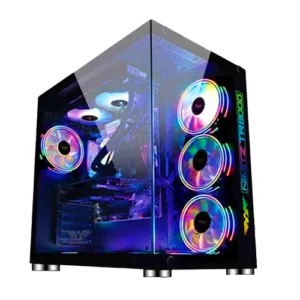 ARMAGGEDDON NIMITZ TR 8000 Extended ATX Gaming PC Case – BLACK