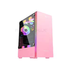 ARMAGGEDDON RUBY B-V Gaming PC Case – PINK