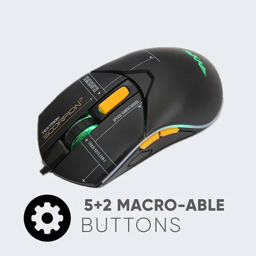 Armaggeddon Scorpion 7 Gaming Mouse