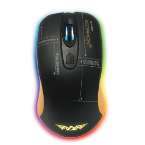 ARMAGGEDDON Textron Scorpion 3 USB RGB Macro 16.8M Colour Mouse