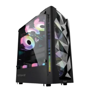 ARMAGGEDDON TRITRON 3 Gaming PC Case – Black