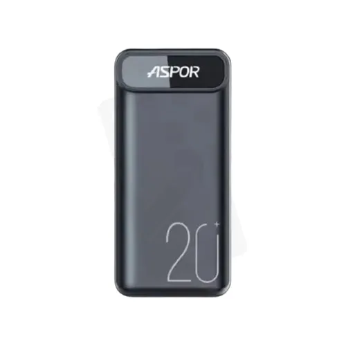 Aspor 20000mAh Power Bank With PD Charging (A396)