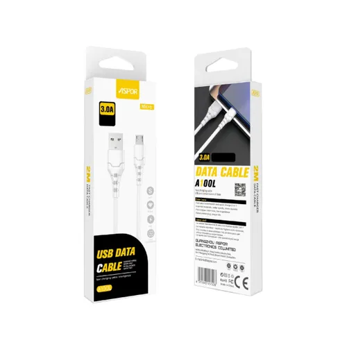 Aspor A100L 2M Micro 3A Fast Charge Cable