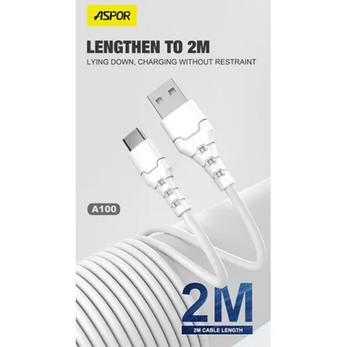 Aspor A100L Fast Charging USB to Type-C Cable