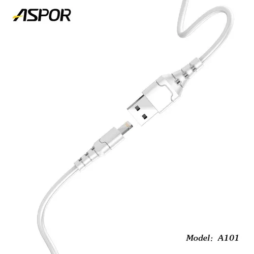 ASPOR A101 3.0A DATA CABLE LIGHTNING CABLE CABLE 5V 3.0A