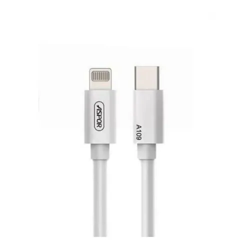 Aspor A109PD Type C to Lightning Cable 1M