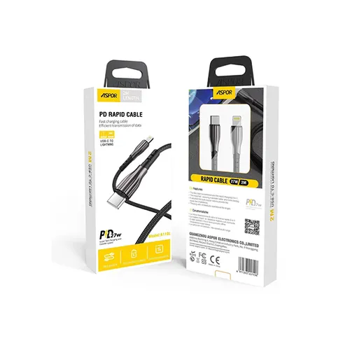 Aspor A110L USB-C To Lightning Quick Charger