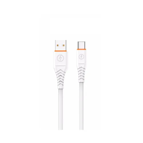 Aspor A127 6A Fast Charge Type-C/ Lightning Data Cable 1m Length Electric Wire