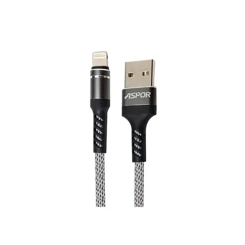 Aspor A163 Fast Charging Data Cable – Lightning 30 cm
