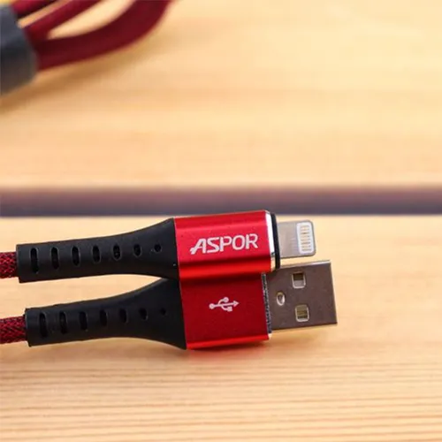 Aspor A167 Fast Charging USB to Lightning Cable
